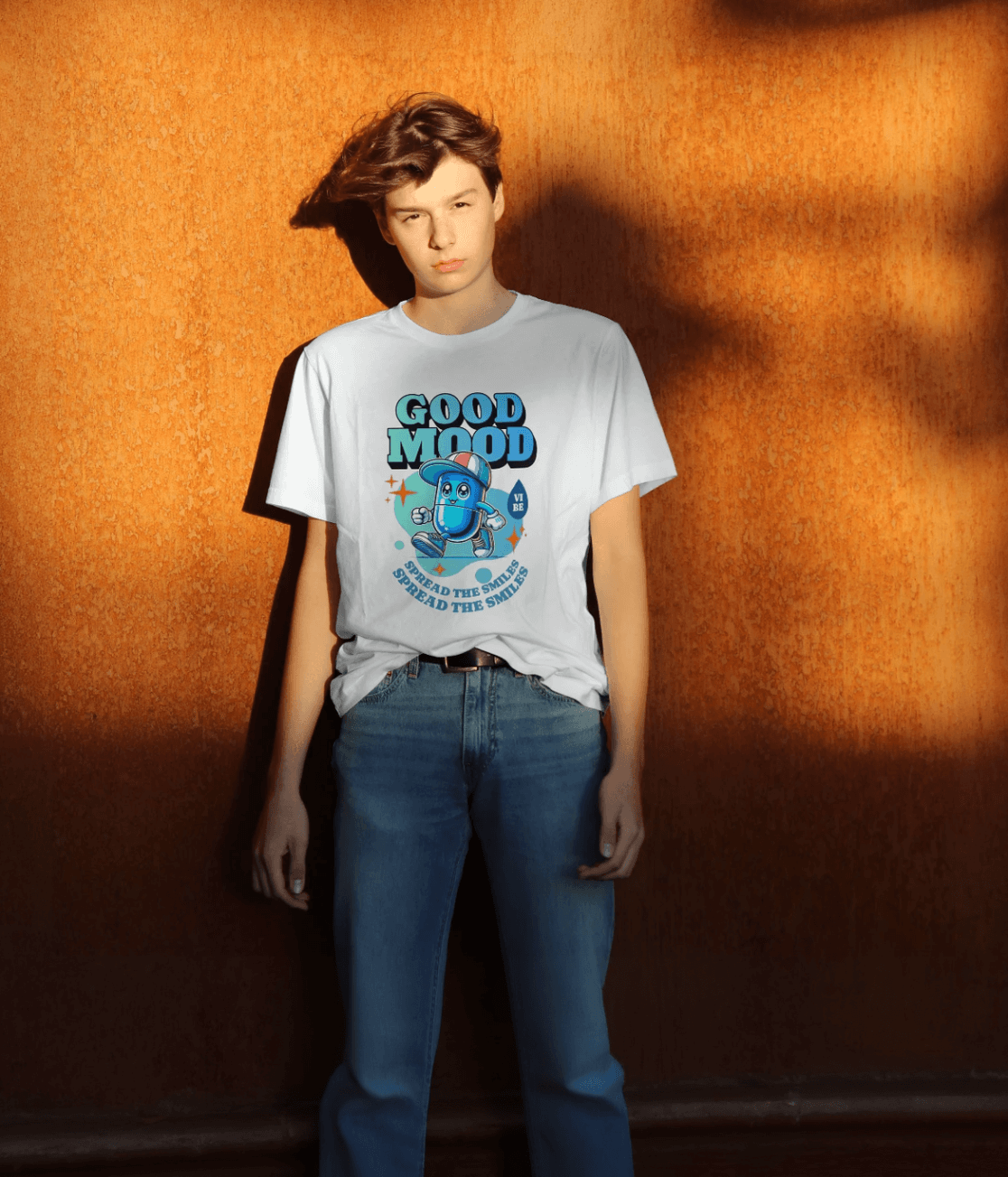 Good Mood Unisex Tee – Spread the Smiles