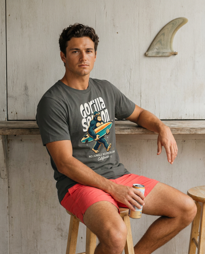 Gorilla Season Surf Tee – Pepper