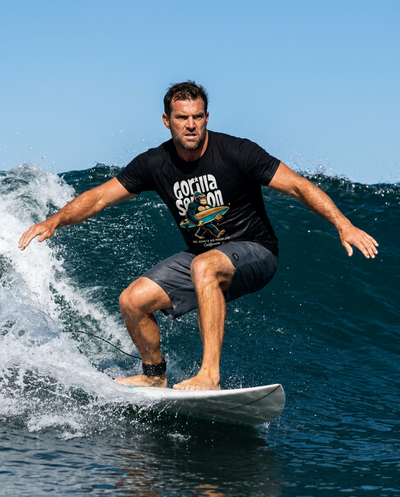 Gorilla Season Surf Tee – Black