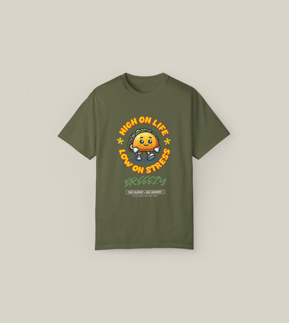 High on Life Taco Tee – Breeezy Unisex Shirt