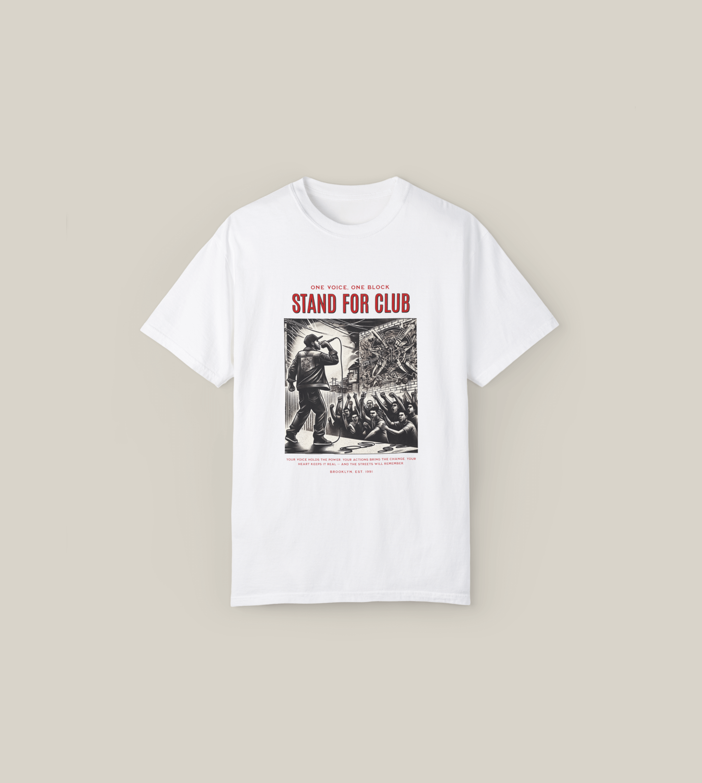 Stand for Club Unisex Tee
