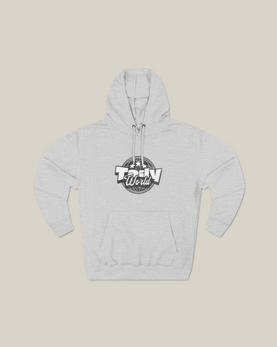 Taily World Graphic Hoodie – Heather Grey | Taily Apparel