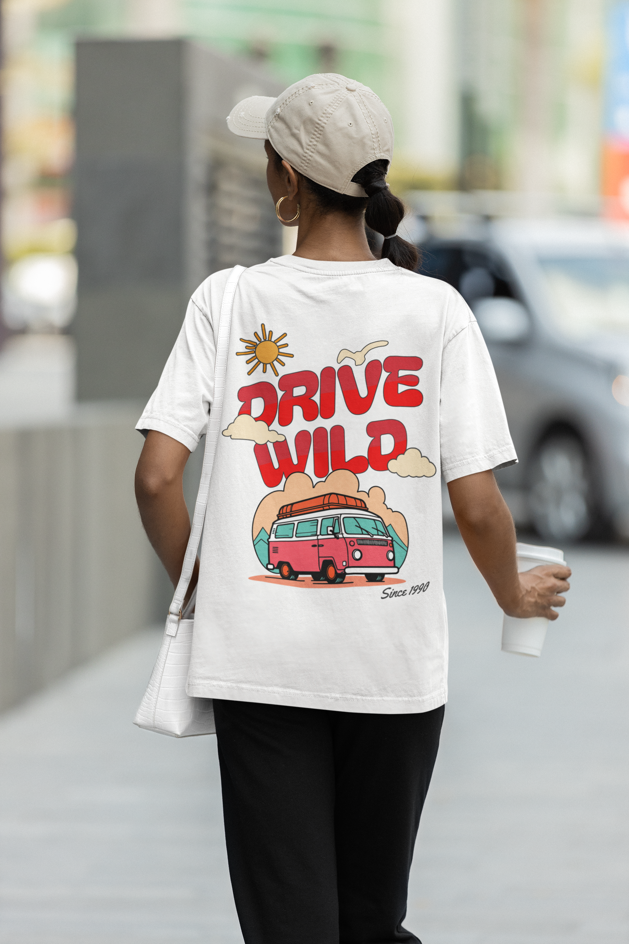 Drive Wild Oversized Tee