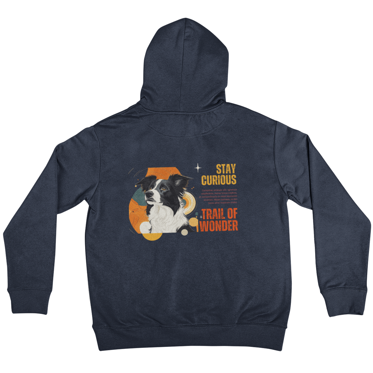 Trail of Wonder Border Collie Hoodie