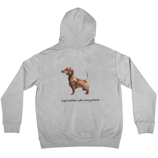 Short Legs, Big Heart Dachshund Hoodie