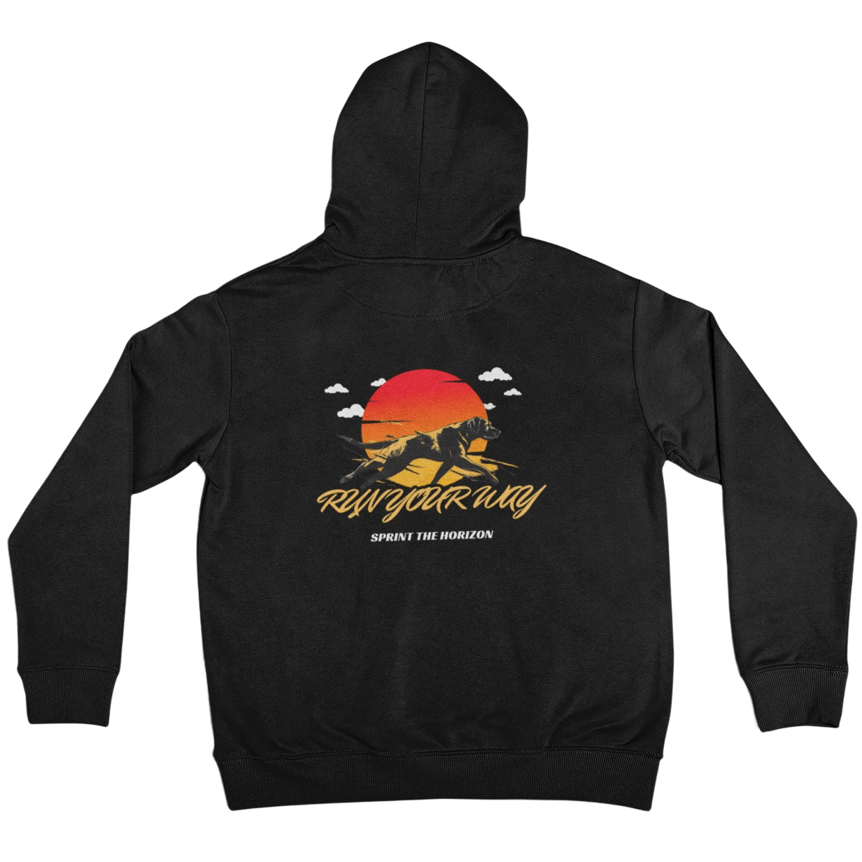 Fast Paws Labrador Hoodie - Bold Style