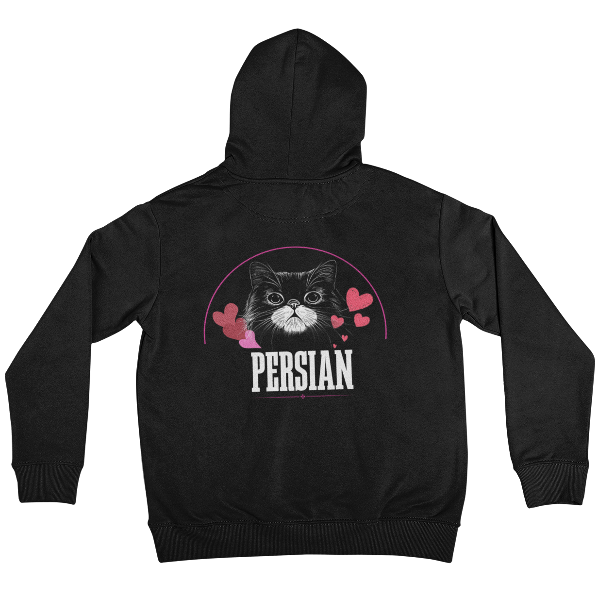 Persian Love Vibes Hoodie - Chic Dual Style