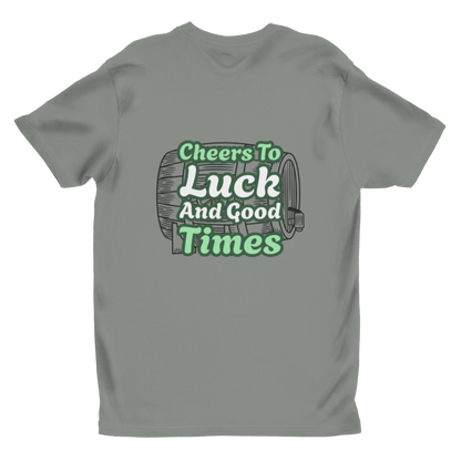 Cheers to Luck and Good Times St. Patrick’s Day Tee