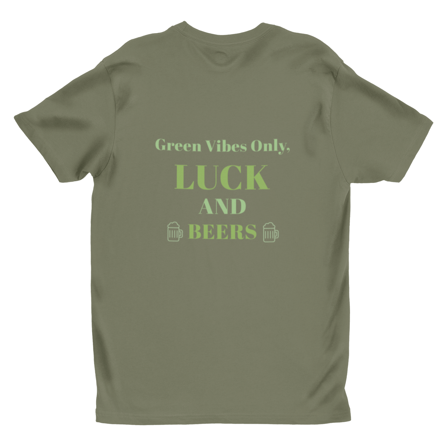 Green Vibes Only St. Patrick’s Day T-Shirt