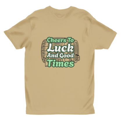 Cheers to Luck and Good Times St. Patrick’s Day Tee