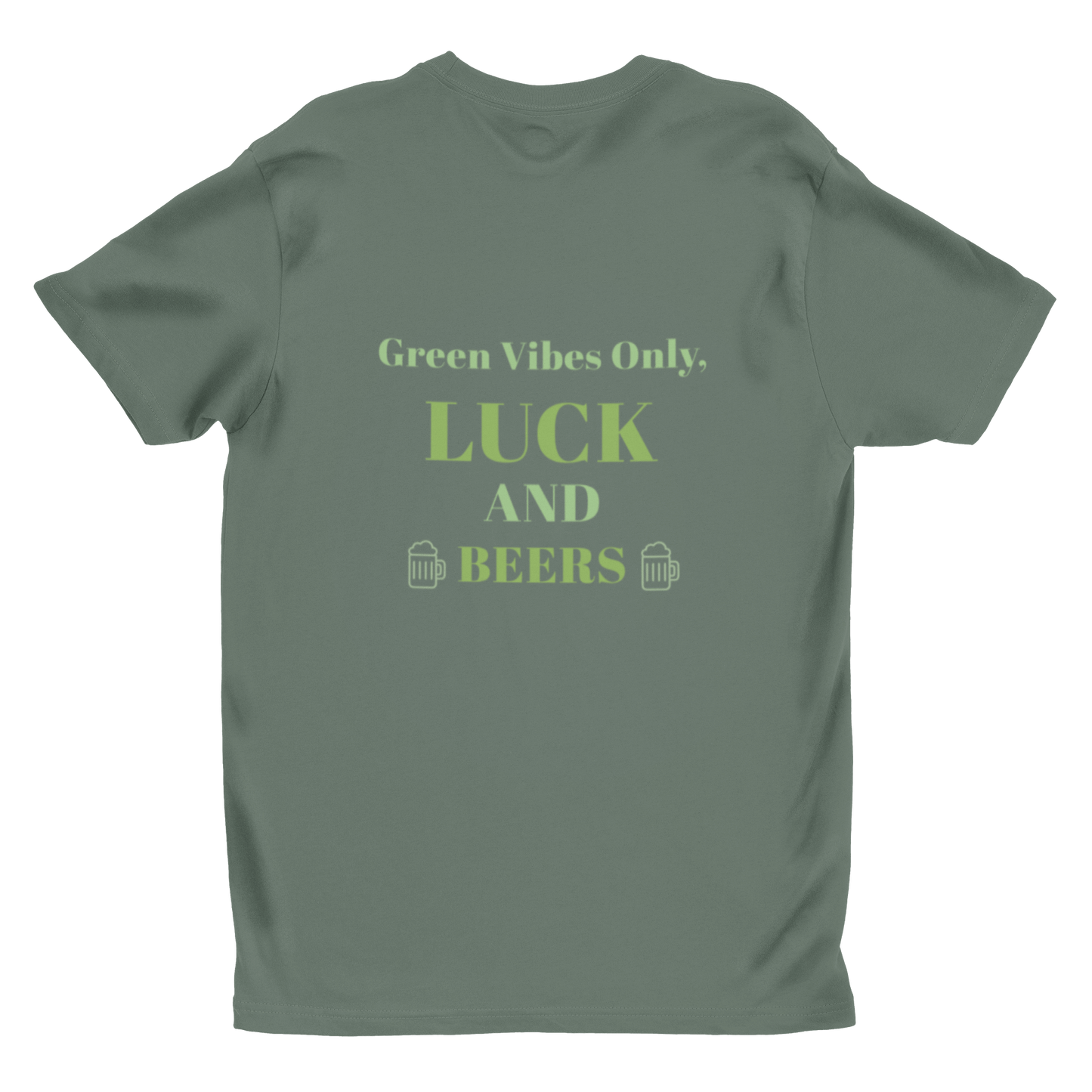 Green Vibes Only St. Patrick’s Day T-Shirt