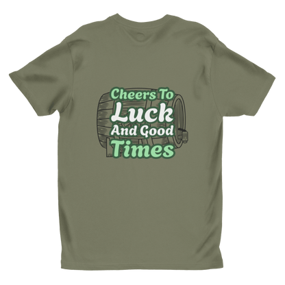 Cheers to Luck and Good Times St. Patrick’s Day Tee