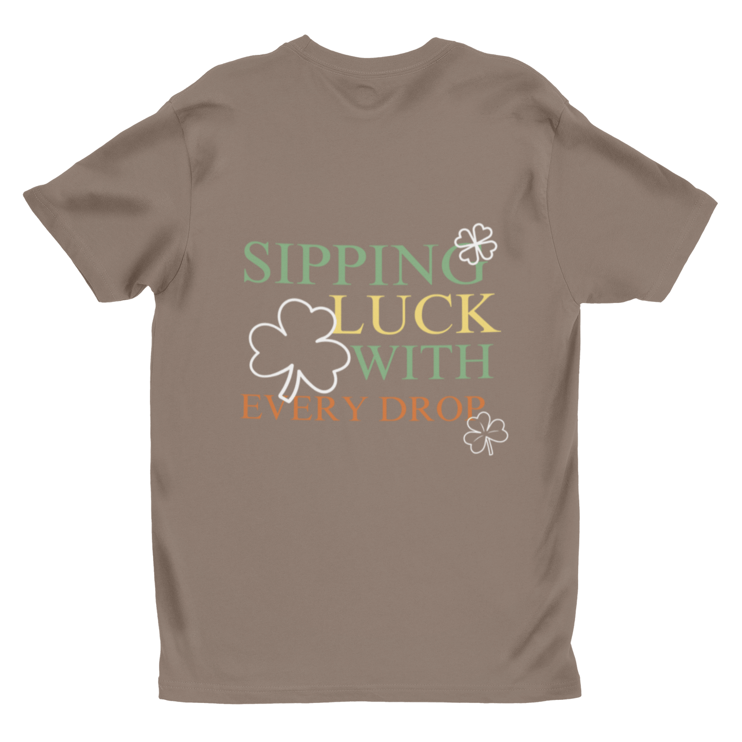 Sipping Luck St. Patrick’s Day T-Shirt