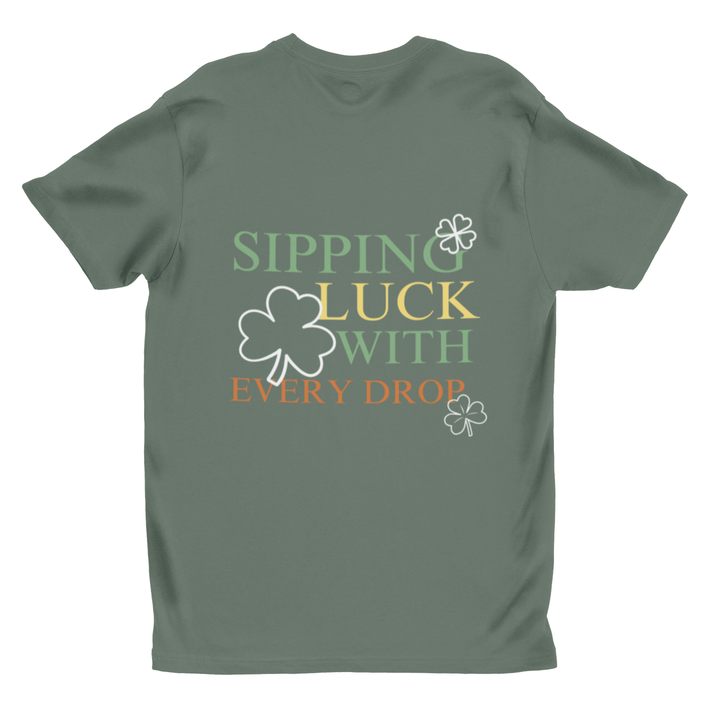 Sipping Luck St. Patrick’s Day T-Shirt