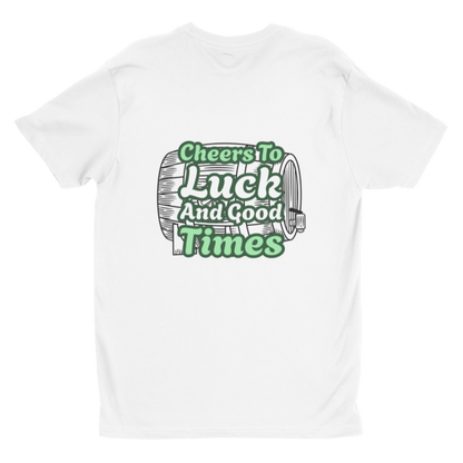 Cheers to Luck and Good Times St. Patrick’s Day Tee