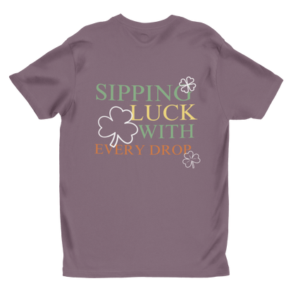 Sipping Luck St. Patrick’s Day T-Shirt