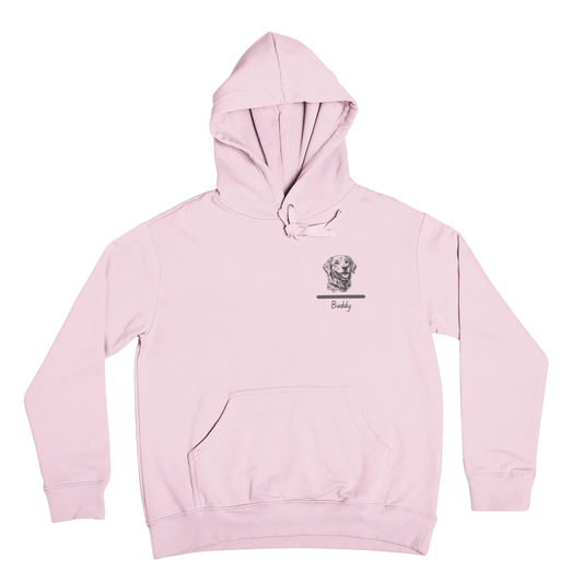 Buddy Golden Retriever Hoodie - Minimalist Dog Design