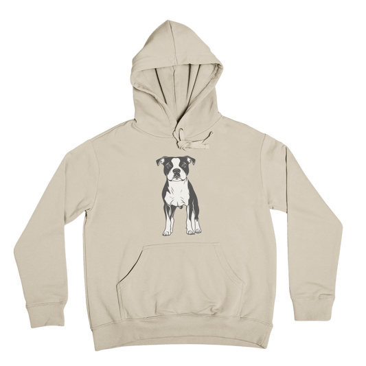 Pit Bull Hoodie - Minimalist Dog Design