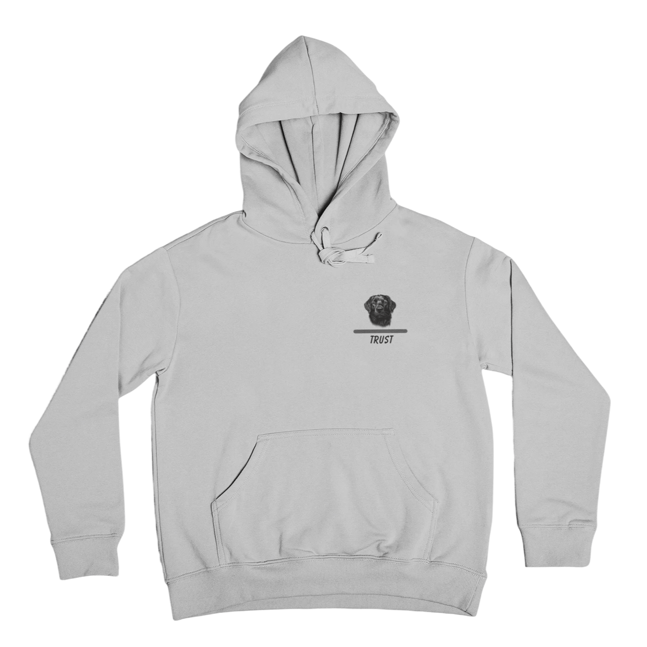 Trust Labrador Hoodie - Minimalist & Meaningful Design