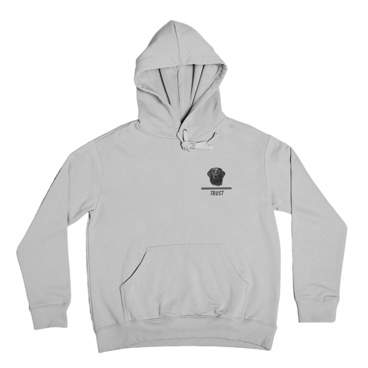 Trust Labrador Hoodie - Minimalist & Meaningful Design