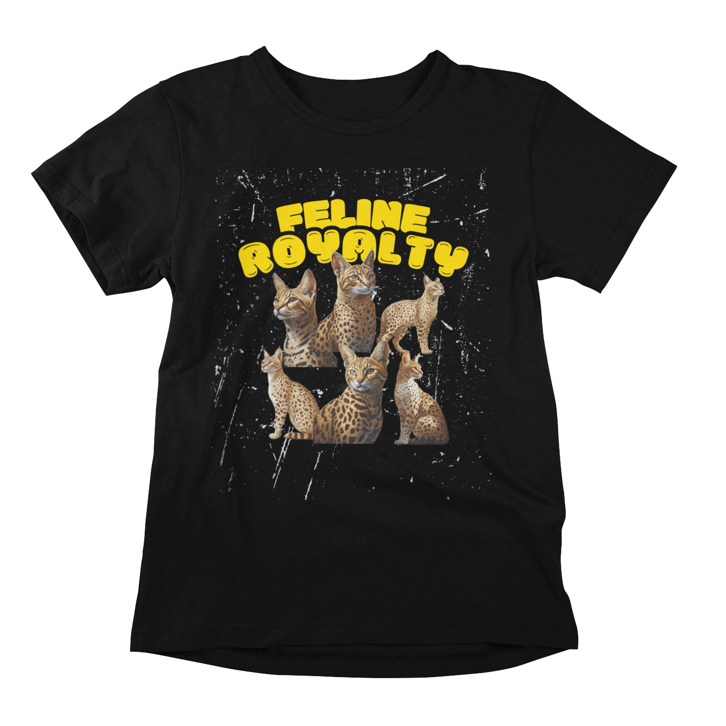 Feline Royalty Savannah Cat Tee