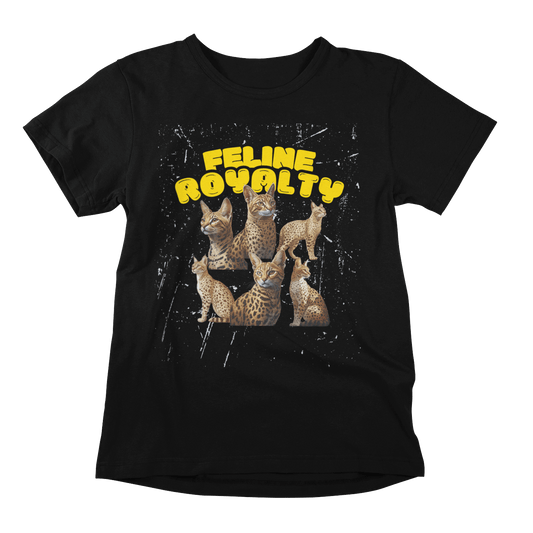 Feline Royalty Savannah Cat Tee