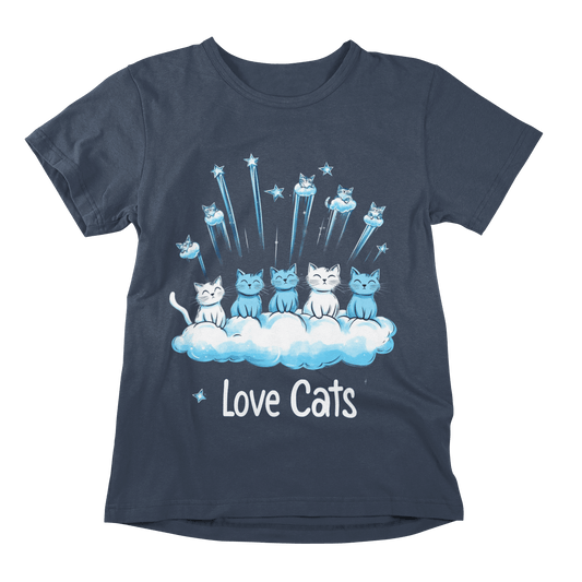 Celestial British Shorthair T-shirt - Love Cats Design