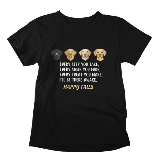 Happy Tails Labrador Tee - Express Your Love for Labs