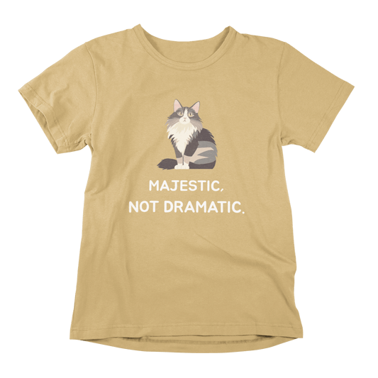 Majestic, Not Dramatic Maine Coon T-shirt