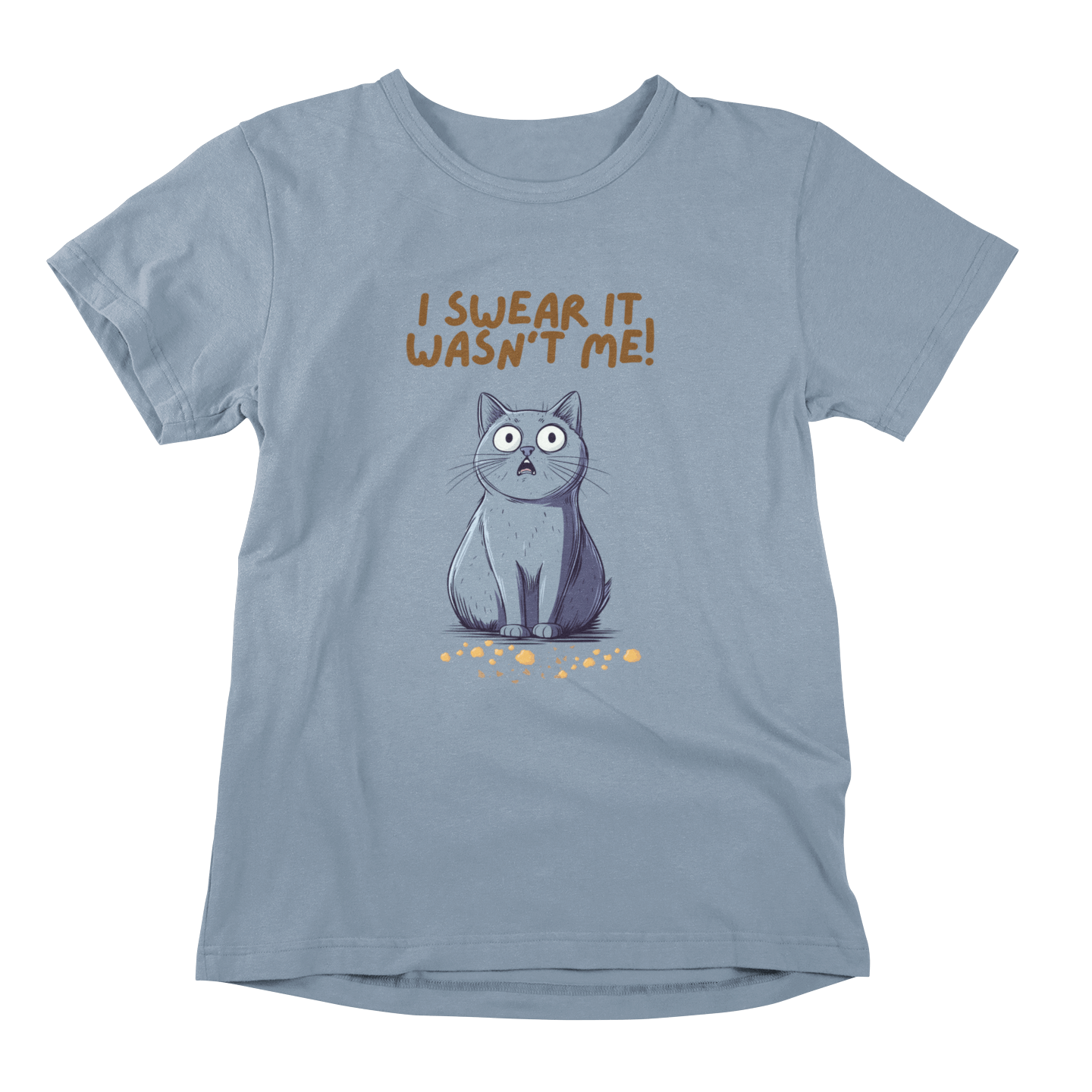 I Swear It Wasn't Me British Shorthair T-shirt