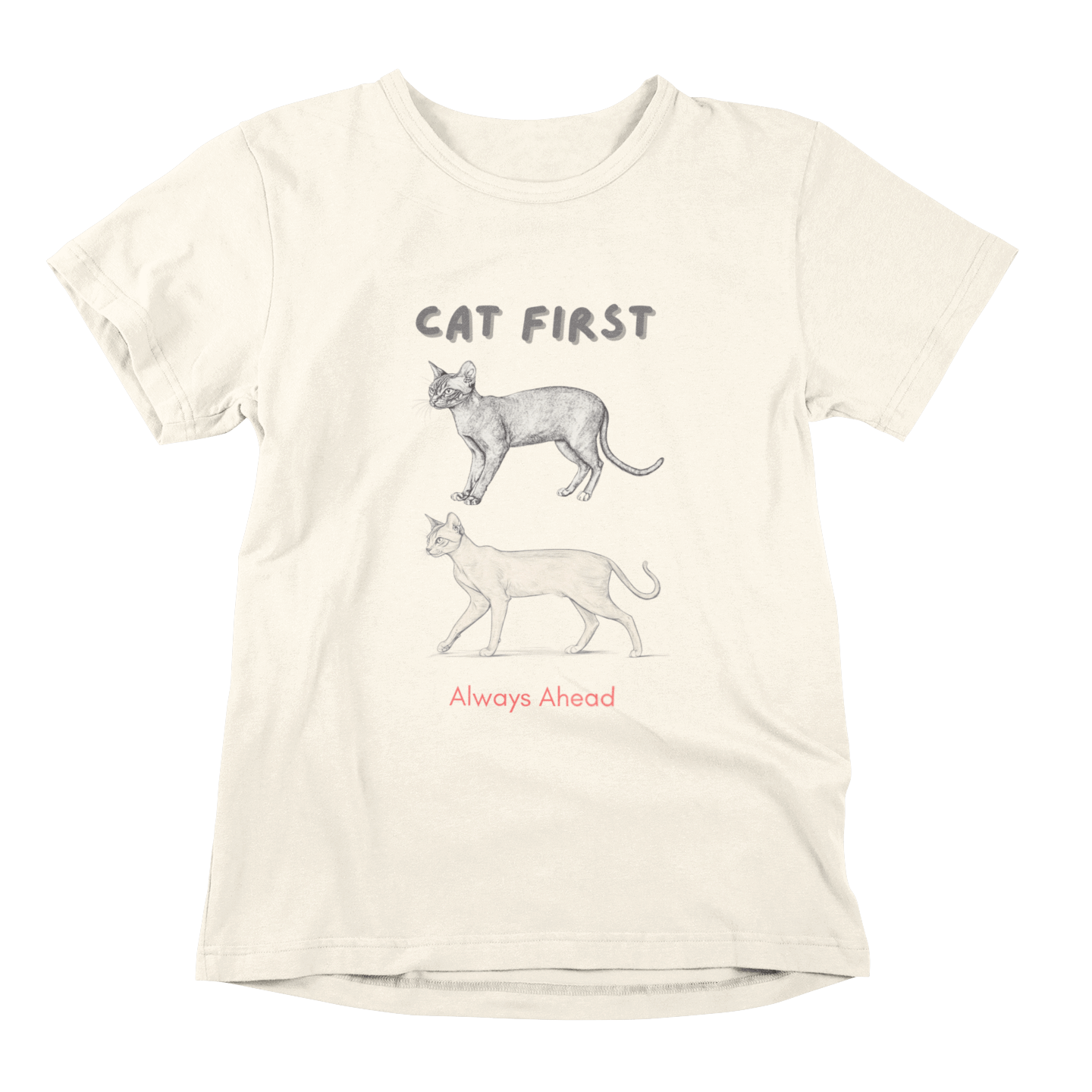 Abyssinian Cat First Tee