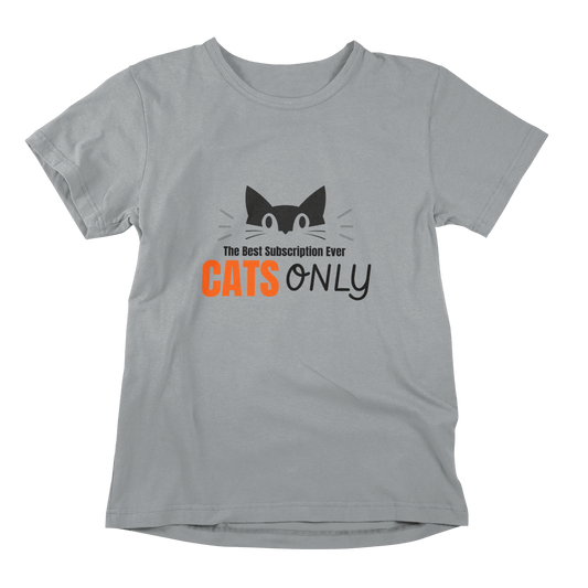 Cats Only T-shirt - Tuxedo Cat Club Edition